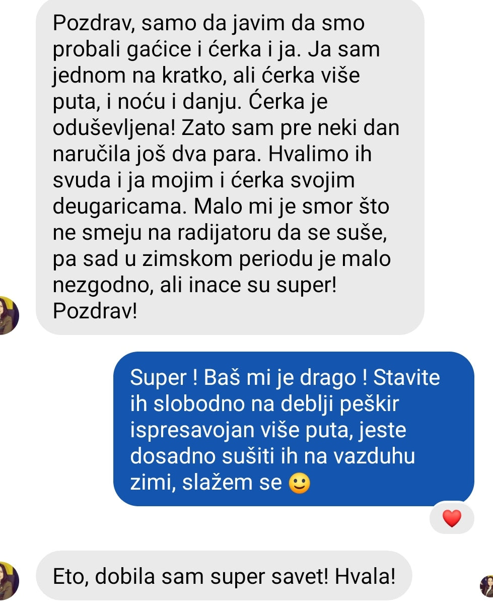 Menstrualne gaćice utisci