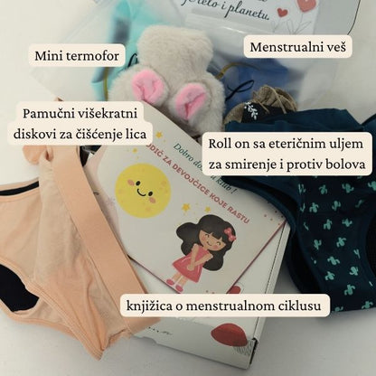 Menstrualni boks - dvoje gaćica