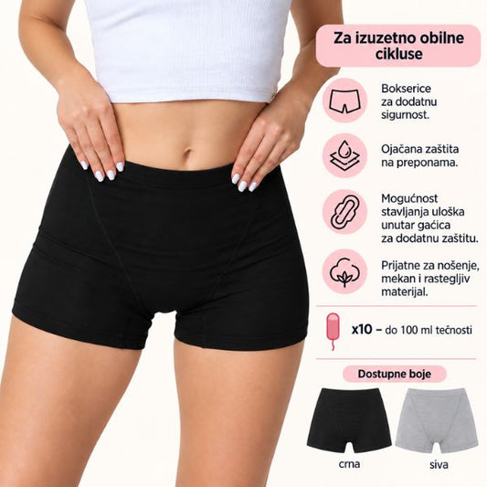 Volga - menstrualne za veoma obilne cikluse